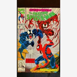 RARE! 1993 Marvel Amazing Spider-Man #362 - NM/M - SPECIAL SILVER ISSUE